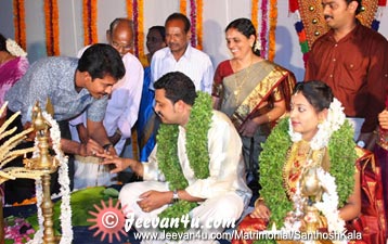Santhosh Kala marriage photo